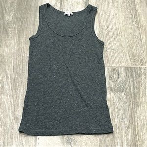 Splendid charcoal metallic tank- XS